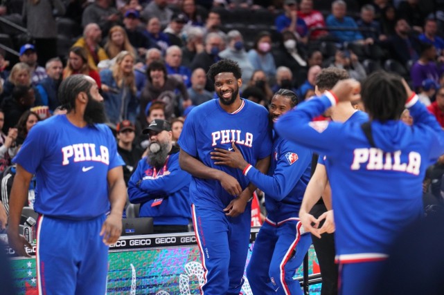 Philadelphia 76ers skadede ny liste